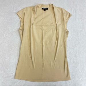 Lafayette 148 Square Neck Top Size S